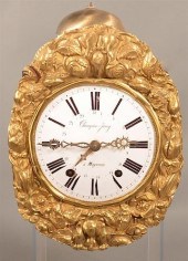 ANTIQUE WAG ON WALL CLOCK WITH