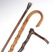 ANTIQUE WALKING STICKS AND CAN