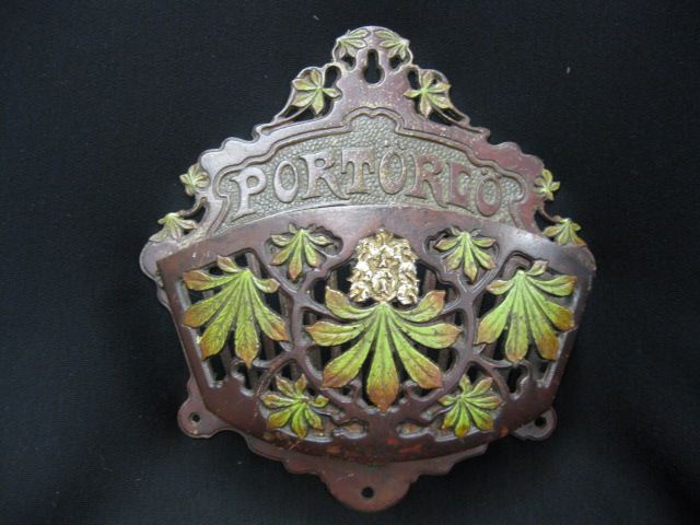 Antique Wall Mount Letter Holder