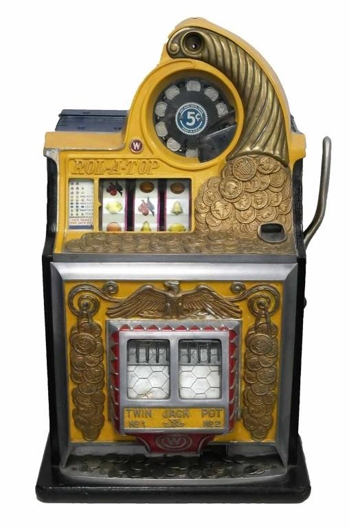 ANTIQUE WATLING ROL-A-TOP 5C SLOT