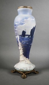 ANTIQUE WAVECREST TALL PAINTED