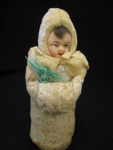 Antique Wax Head Doll Candy