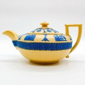 ANTIQUE WEDGWOOD CANEWARE TEAP