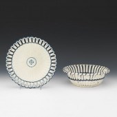 ANTIQUE WEDGWOOD CREAMWARE BAS