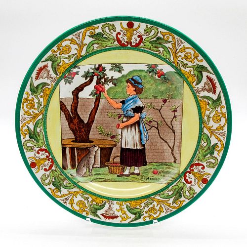 ANTIQUE WEDGWOOD ETRURIA PLATE,
