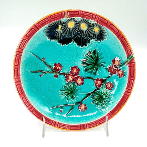 ANTIQUE WEDGWOOD MAJOLICA BLOSSOM