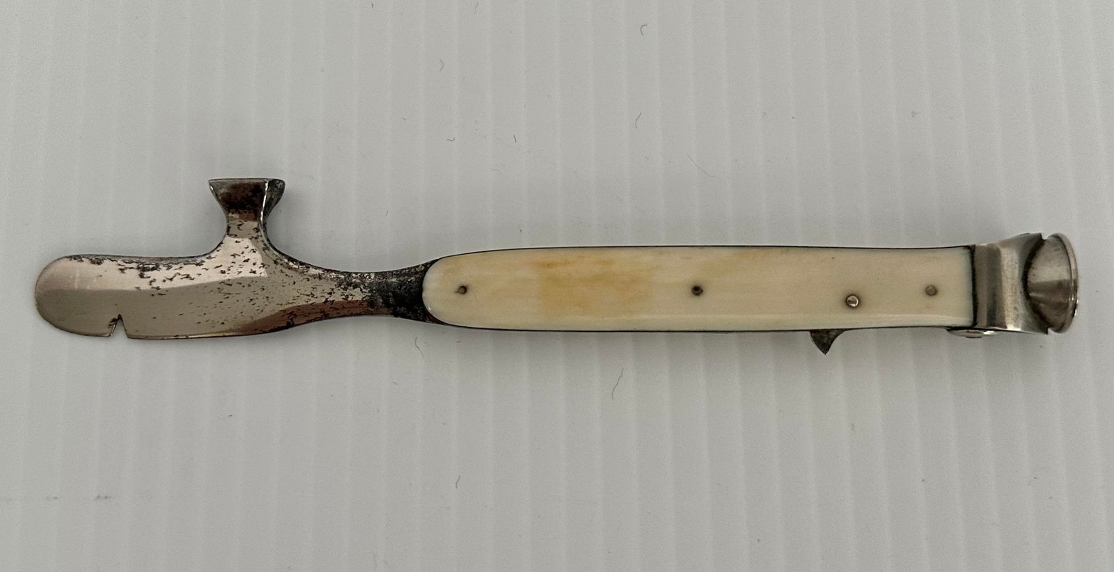 ANTIQUE WESTERN BONE HANDLE CIGAR