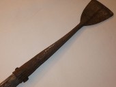 ANTIQUE WHALE BLUBBER FLENCING