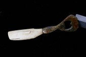ANTIQUE WHALEBONE AND PATINA B