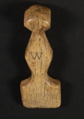 ANTIQUE WHALEBONE SEAM RUB, CI