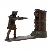 ANTIQUE WILLIAM TELL CAST IRON
