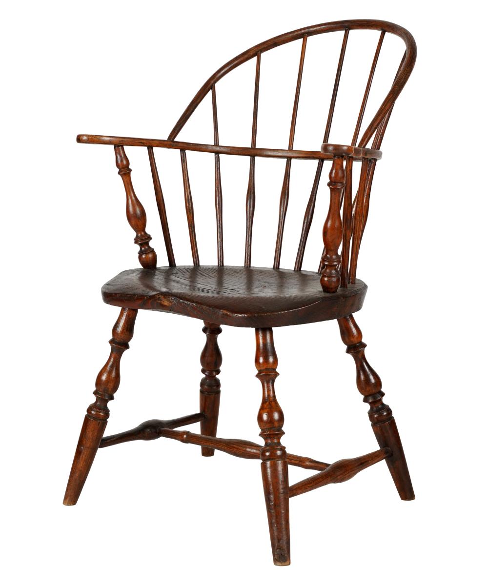 ANTIQUE WINDSOR ARMCHAIRwith