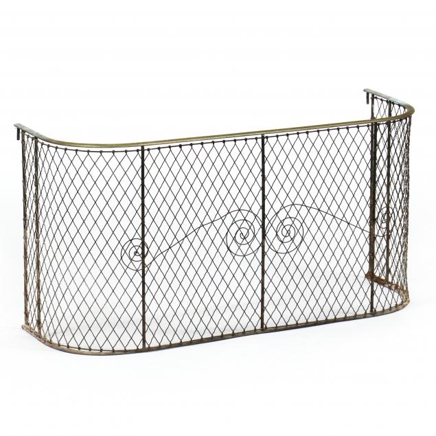 ANTIQUE WIREWORK FIRE FENDER 19th