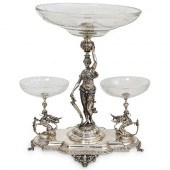 ANTIQUE WMF SILVER PLATED AND