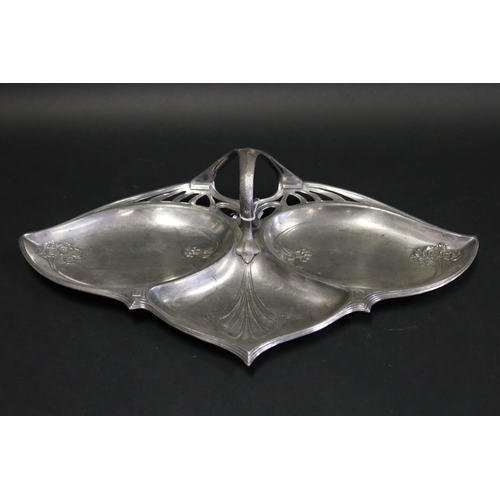 Antique WMF three dish serving