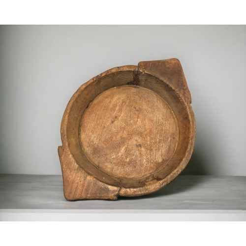 ANTIQUE WOODEN DOUGH KNEADING PARAT