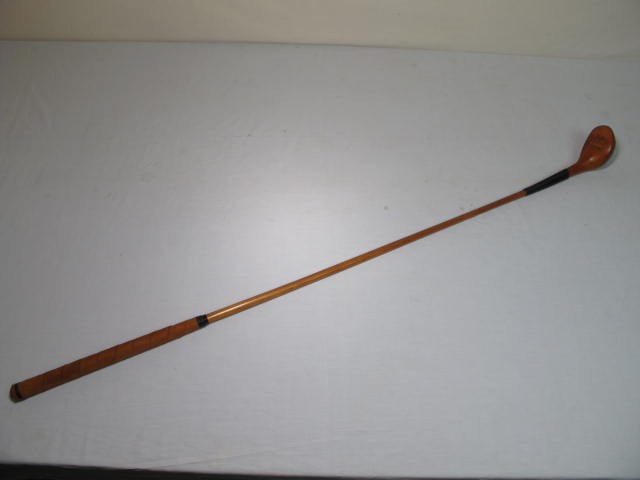 Antique wooden splice neck golf