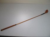 Antique wooden splice neck gol