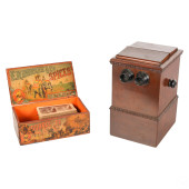 ANTIQUE WOODEN TABLETOP STEREO