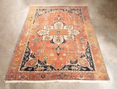 ANTIQUE WOOL PERSIAN SERAPI RU