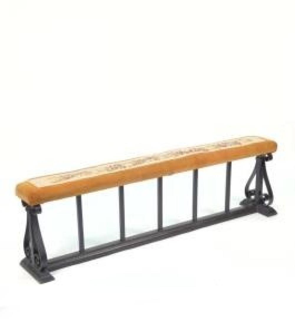 ANTIQUE WROUGHT IRON FIREPLACE