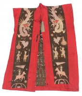 ANTIQUE YAO SHAMAN'S SILK EMBR