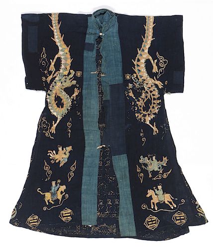 ANTIQUE YAO SHAMAN'S SILK