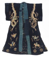 ANTIQUE YAO SHAMAN'S SILK EMBR