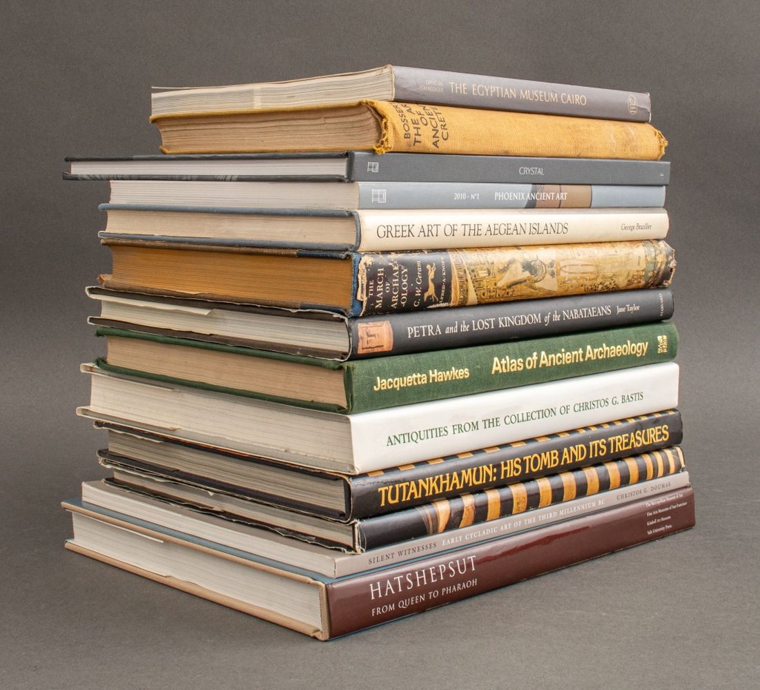 ANTIQUITIES AND ARCHEOLOGY BOOKS,