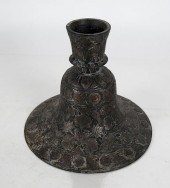 ANTIUE BRONZE ASIAN CANDLEHOLD