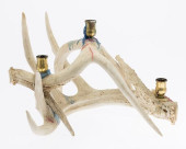 ANTLER CANDLE HOLDER<br>Proper