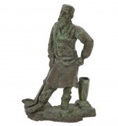 ANTOINE BOURDELLE BRONZE SCULP
