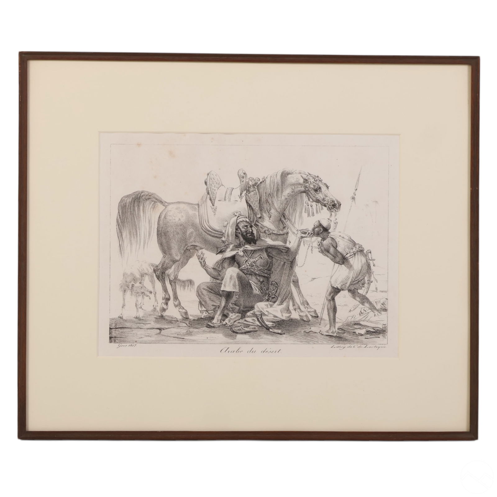 ANTOINE-JEAN GROS 1817 ARAB OF