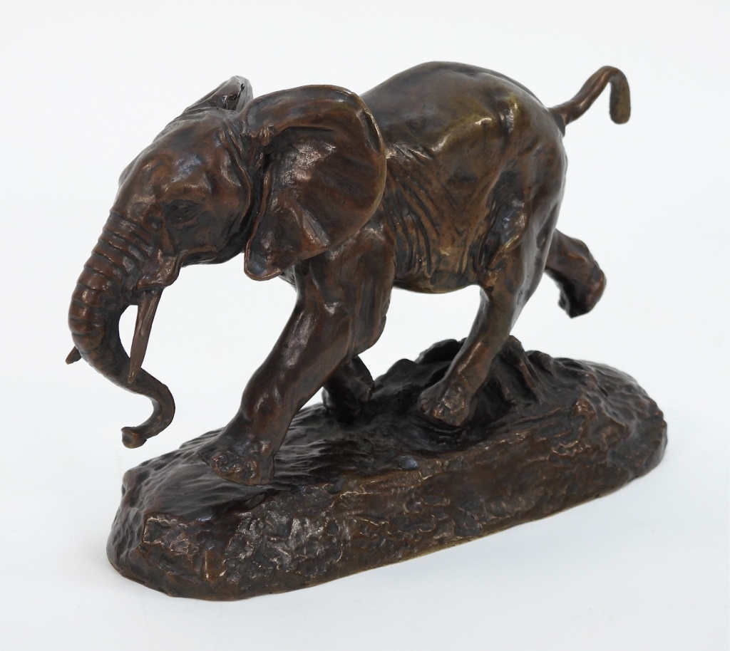 ANTOINE LOUIS BARYE ELEPHANT OF