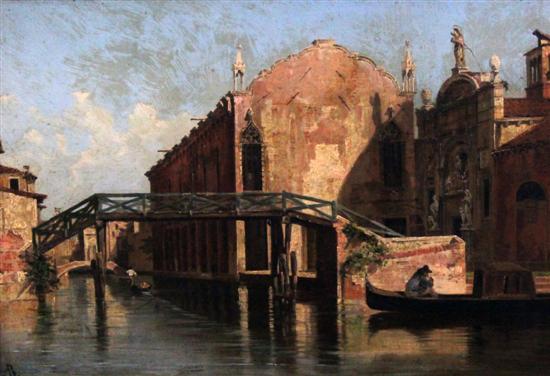 Antoinetta Brandeis (1849-1910) oil