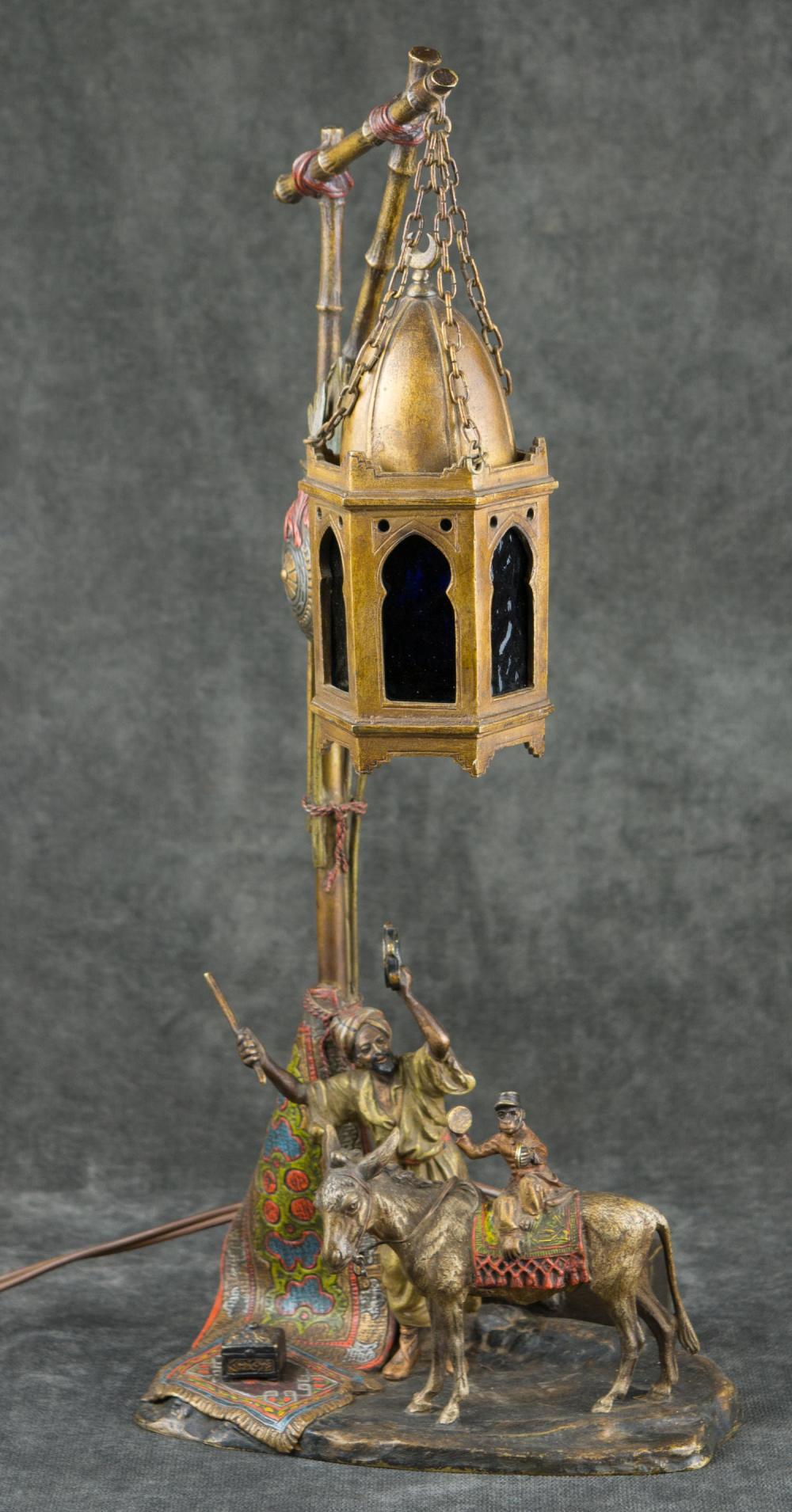 ANTON CHOTKA COLD PAINTED BRONZE