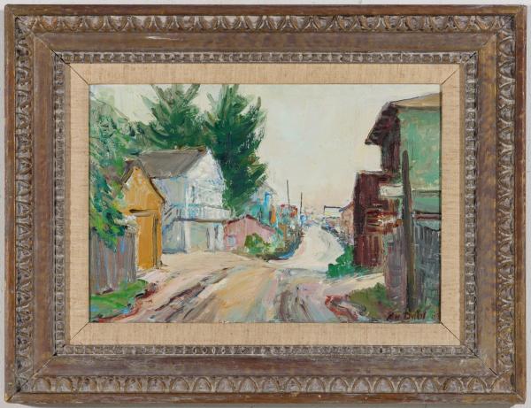 ANTON DAHL (1894-1967) OIL ON