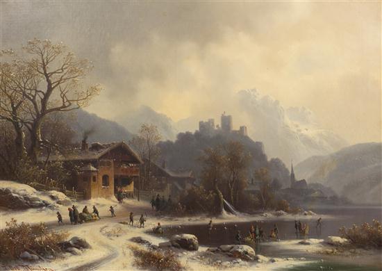 Anton Doll (German 1826-1887)