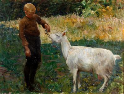 Anton Hirschig (1867-1939)/Boy with