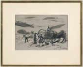 Anton Steinhart watercolor (An