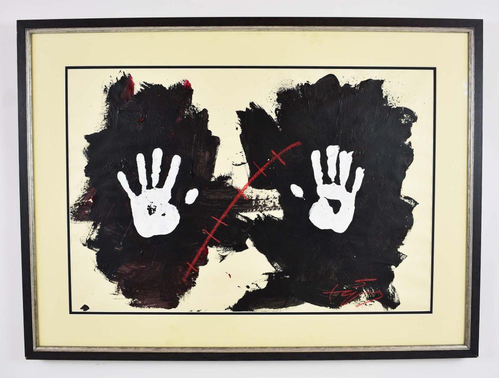 ANTONI TAPIES (SPANISH.