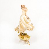 ANTONIO BORSATO LACE FIGURINE,