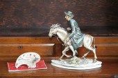 ANTONIO BORSATO POTTERY FIGURE