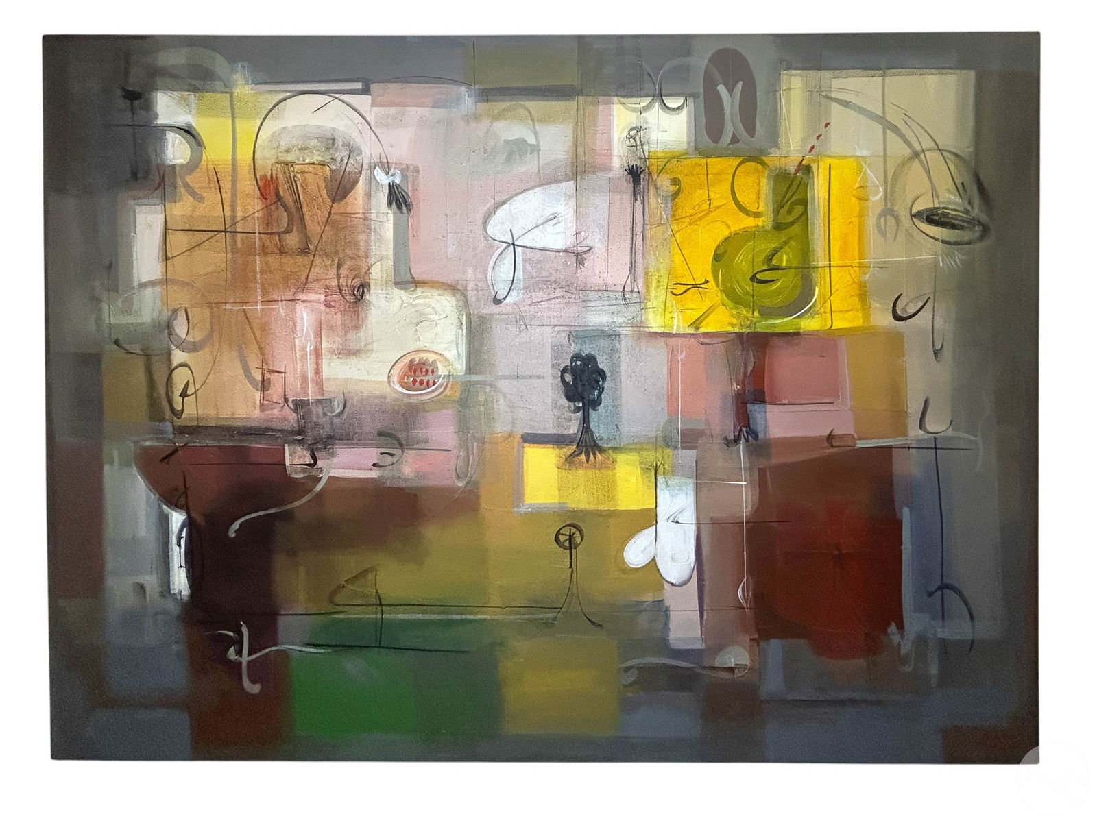 ANTONIO CARRENO B.1963 ABSTRACT