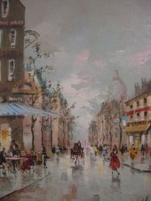 Antonio DeVity Oil Paris Stree
