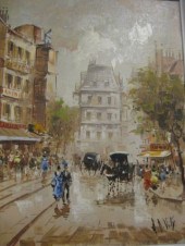 Antonio DeVity Oil Paris Stree