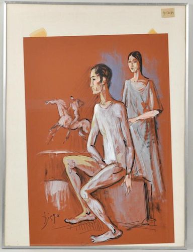 ANTONIO DIEGO VOCI INK/GOUACHE ON
