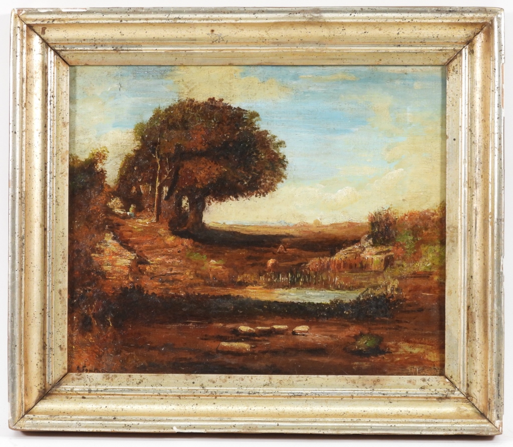 ANTONIO FONTANESI AUTUMN POND