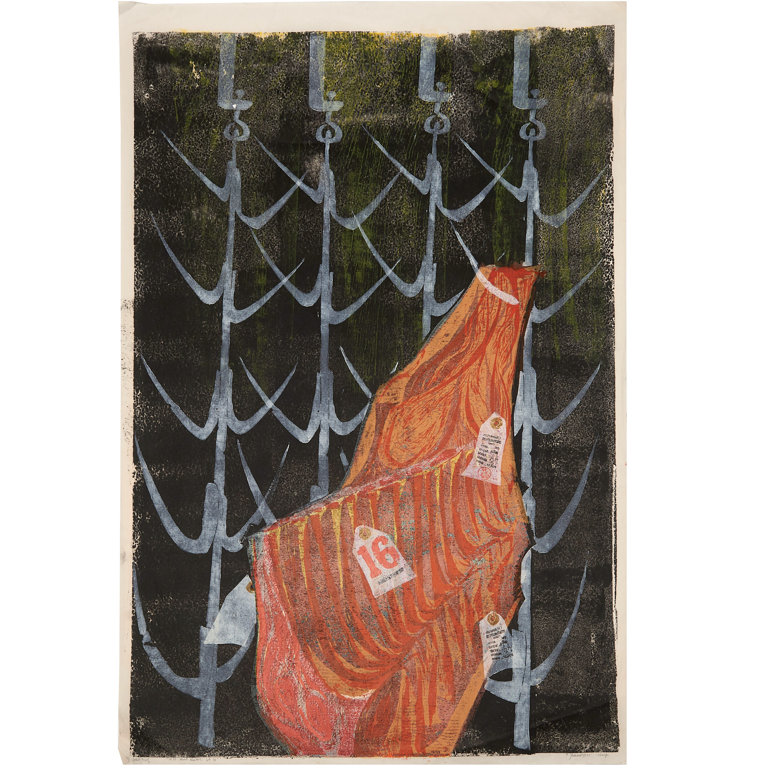 ANTONIO FRASCONI, COLOR WOODCUT,