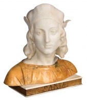 ANTONIO FRILLI MARBLE SCULPTUR
